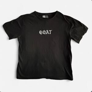 22nd Street GOAT Black T-Shirt